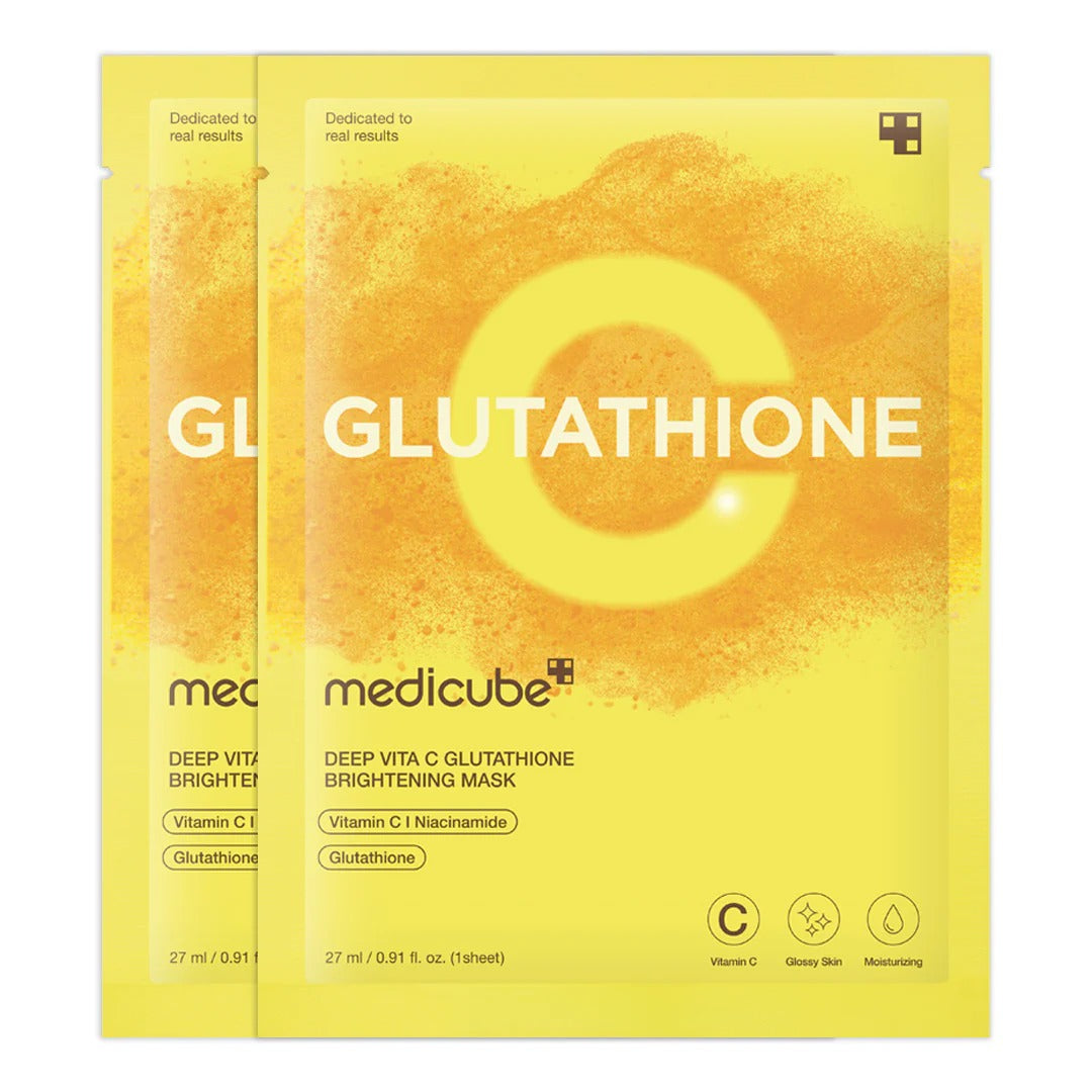 Medicube Deep Vita C Glutathione Brightening Mask 27ml