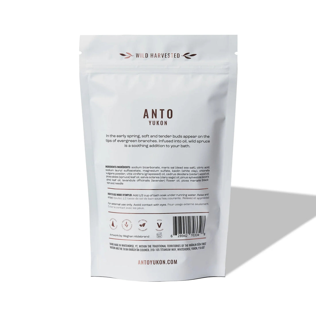 Anto Yukon: Spruce Foaming Bath Soak