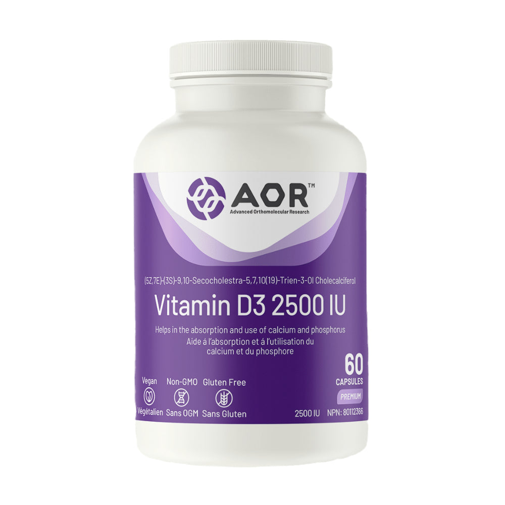 AOR Vitamin D3 2500IU