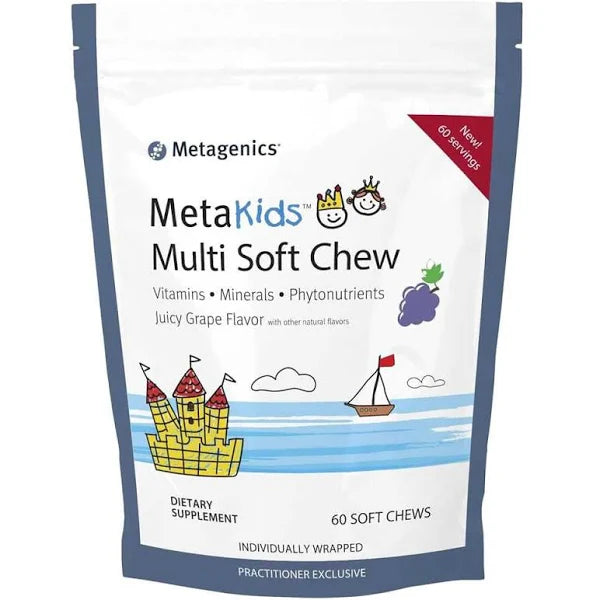 Metagenics MetaKids Multi Soft Chew (Grape, 60 Soft Chews)