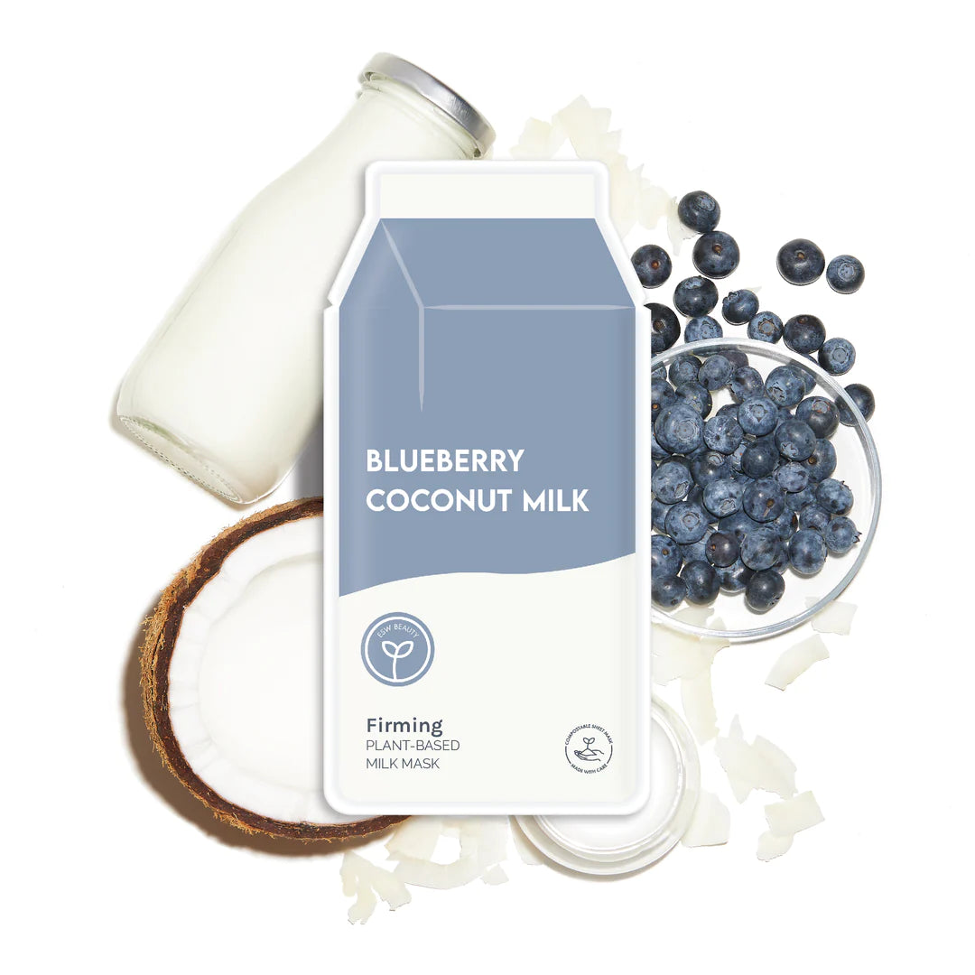ESW Beauty Blueberry Coconut Milk Firming Sheet Mask
