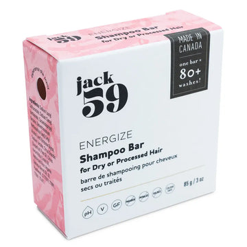 Jack59 Energize Natural Shampoo Bar