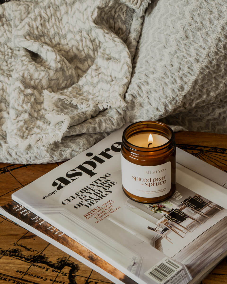 Misiyo Spiced Pear & Spruce Candle