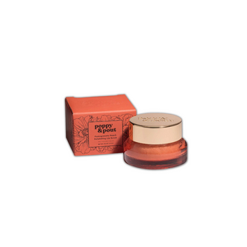 Poppy & Pout Lip Scrub - Pomegranate Peach