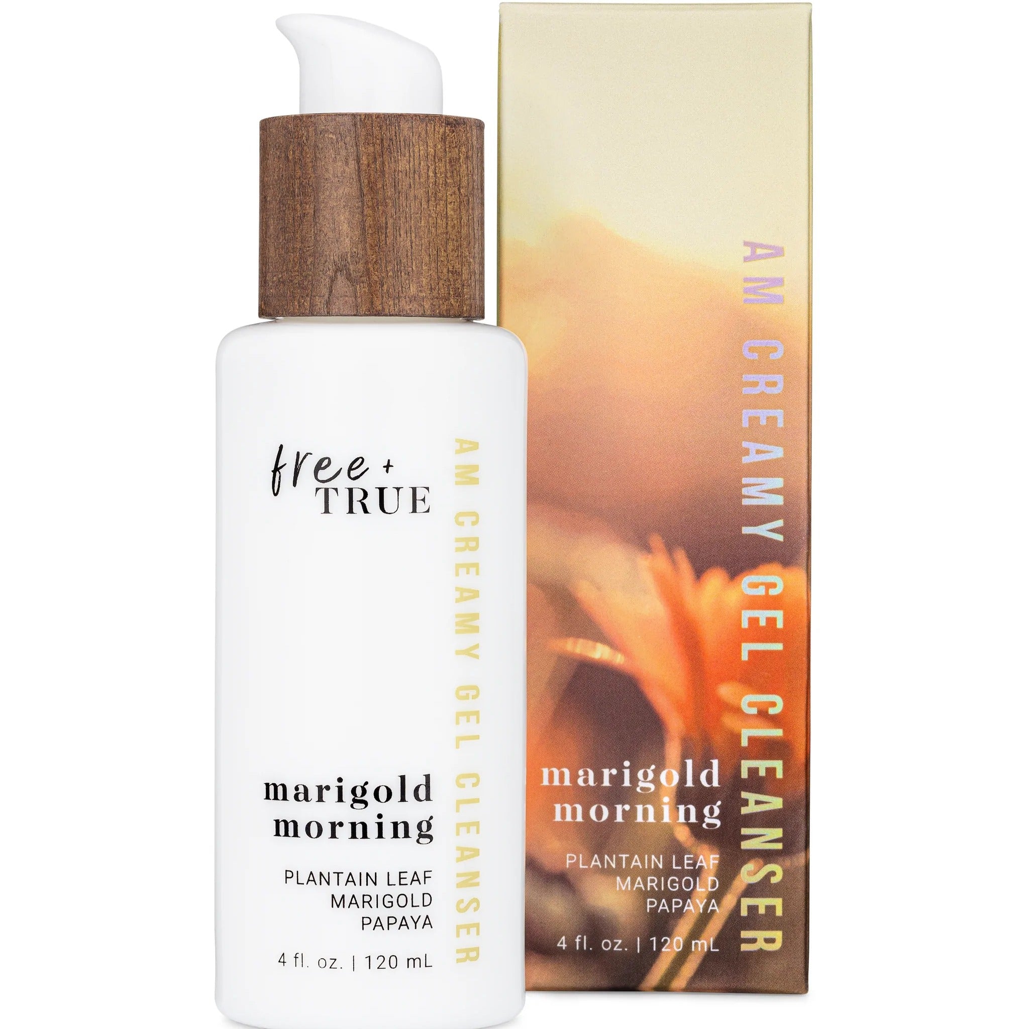 Free + True Marigold Morning AM Creamy Gel Cleanser