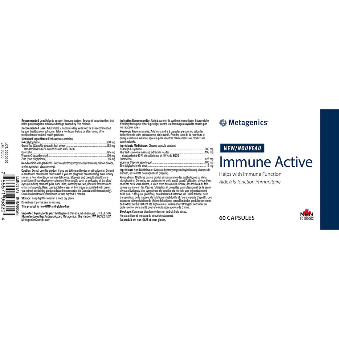 Metagenics Immune Active