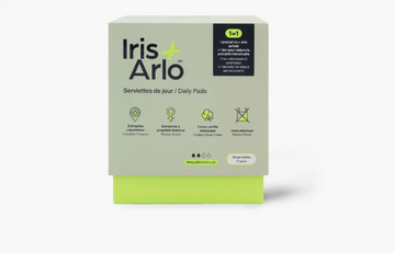 Iris+Arlo 100% Organic Cotton Daily Pads (10 pads)