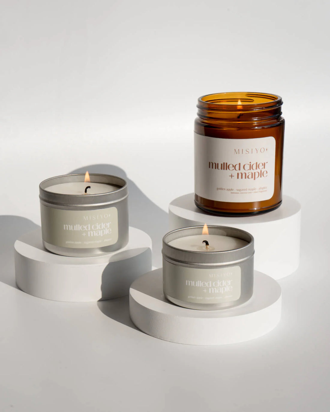 Misiyo Mulled Cider + Maple Candle