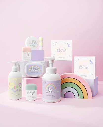 Jung Saem Mool Kids Mild Bubble Foam Facial and Body