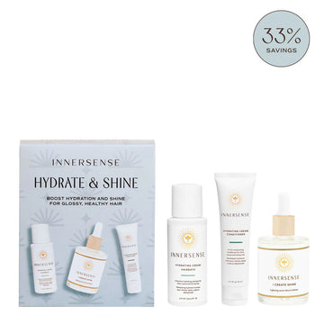 Innersense Hydrate + Shine Set (I Create Shine, Hairbath, & Conditioner)