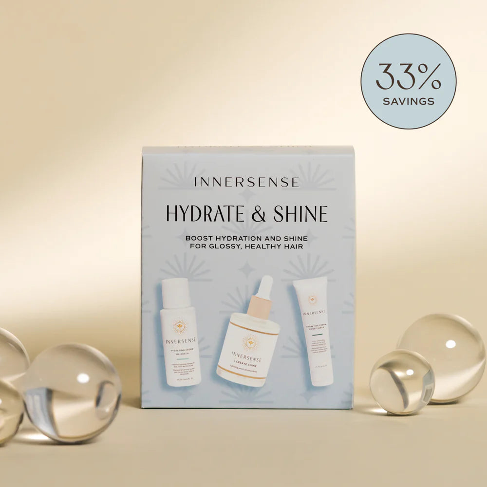 Innersense Hydrate + Shine Set (I Create Shine, Hairbath, & Conditioner)