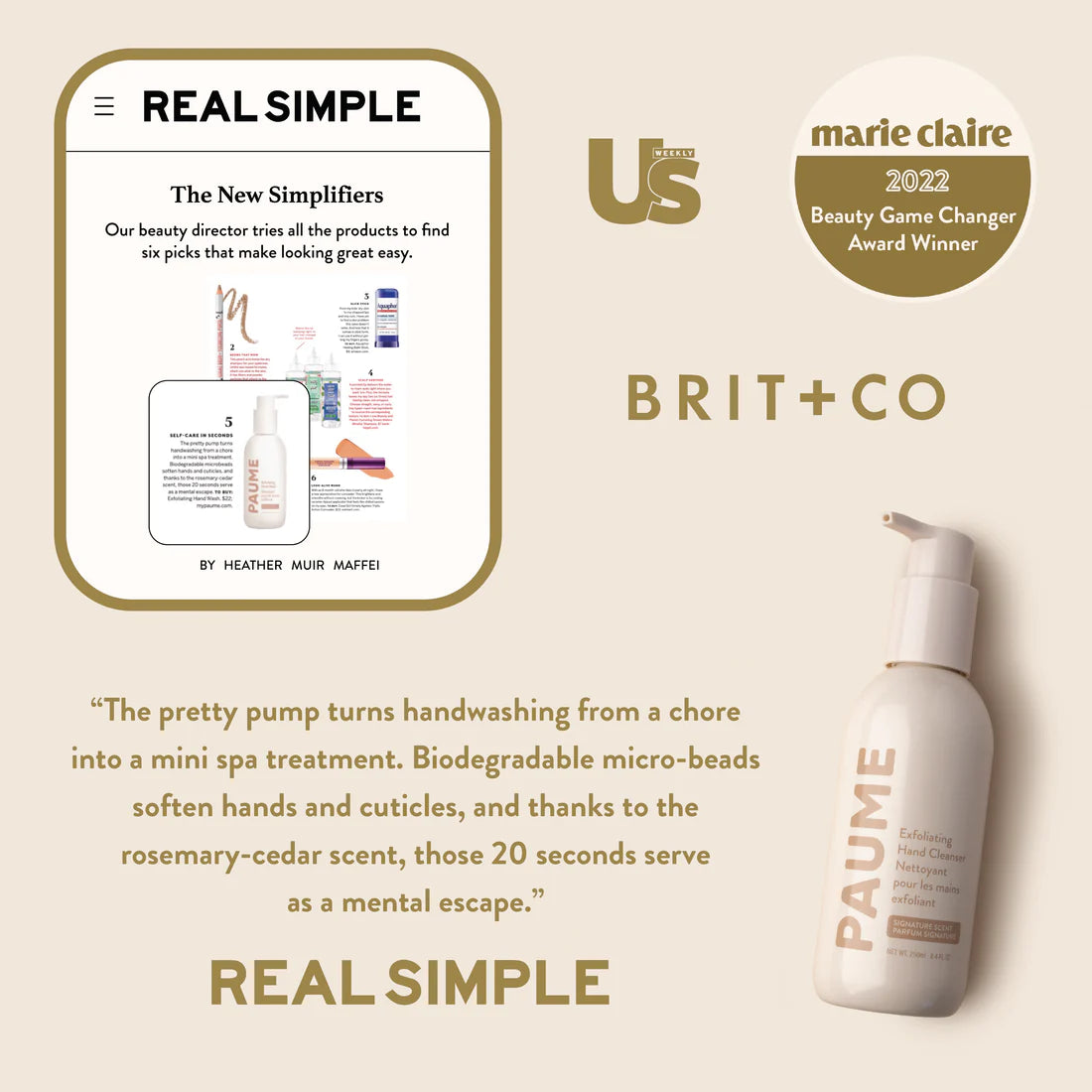 Paume Exfoliating Hand Wash