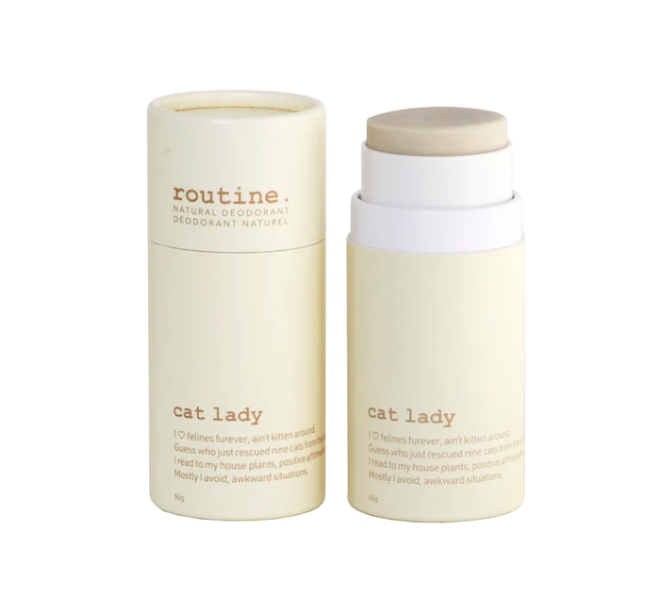 Routine Cat Lady Deodorant Stick