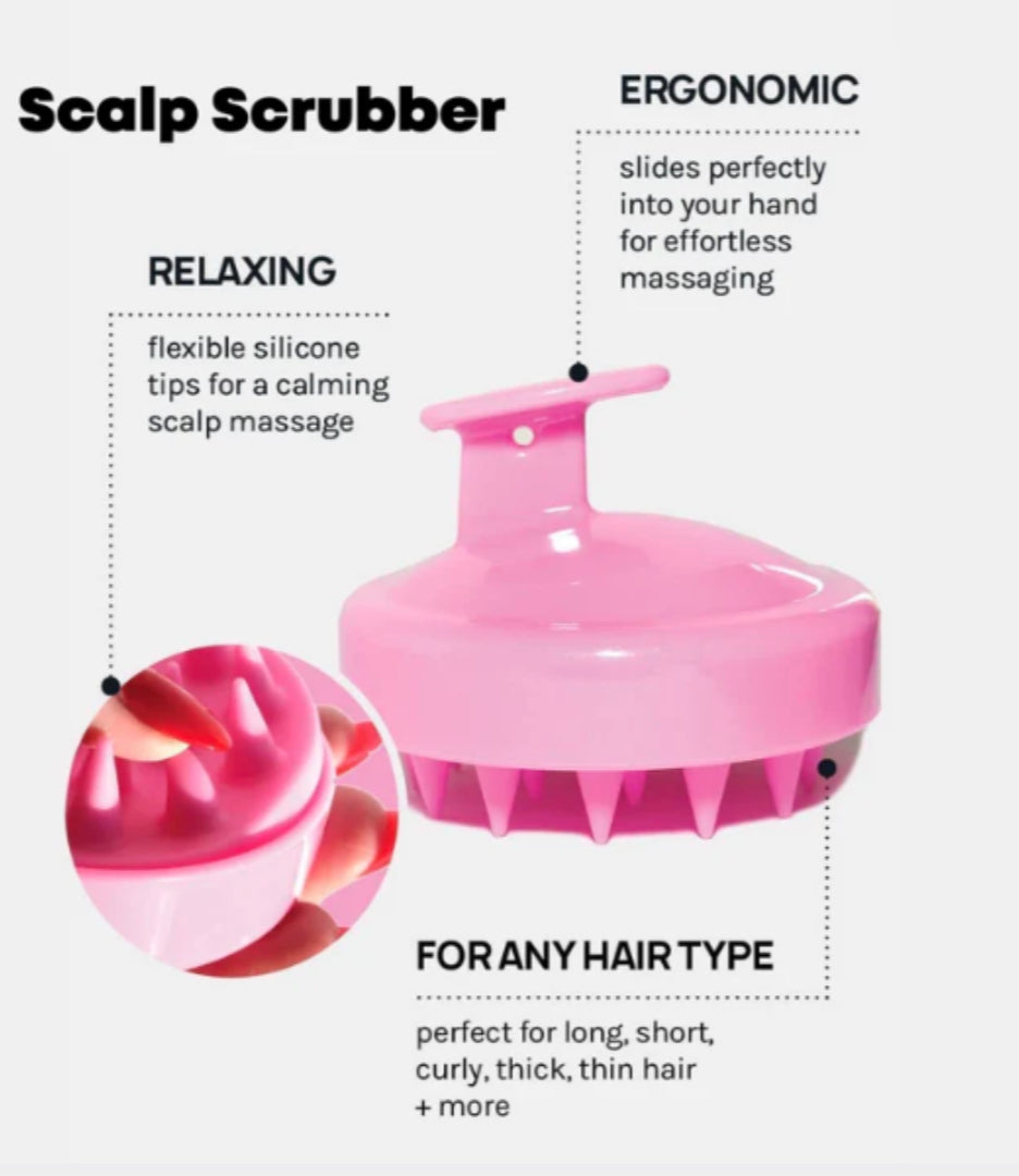 Dreambox Beauty Scalp Scrubber (Exfoliator & Massage Brush)