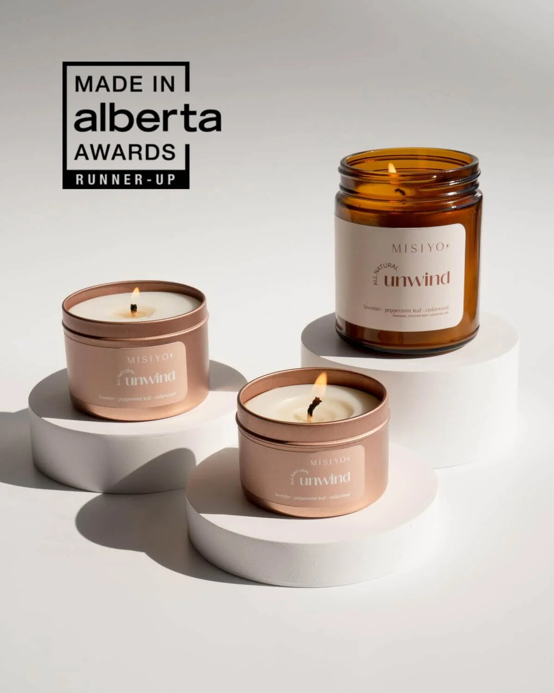 Misiyo Unwind All Natural Candle