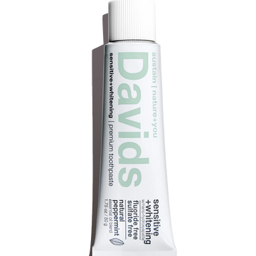 Davids Travel Size Toothpaste w/ Nano-hydroxyapatite - (Peppermint / 1.75 oz)