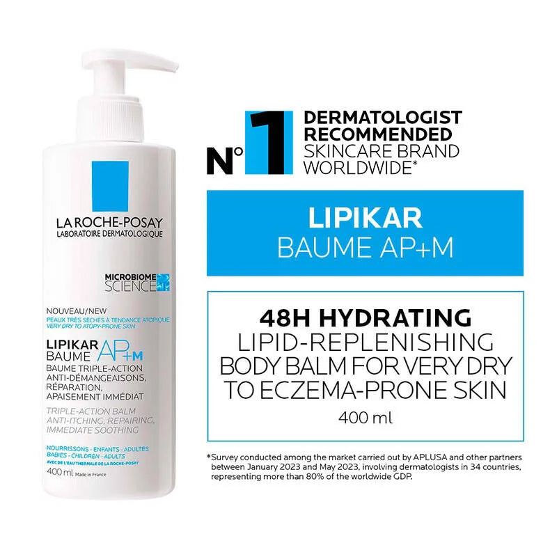 La Roche-Posay Lipikar Baume AP+M Body Moisturizer