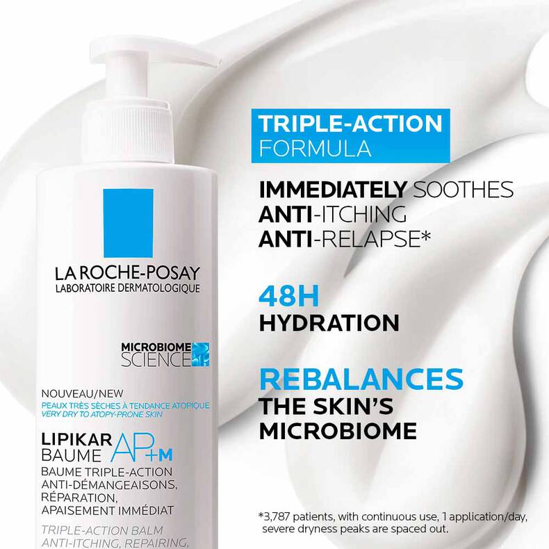 La Roche-Posay Lipikar Baume AP+M Body Moisturizer