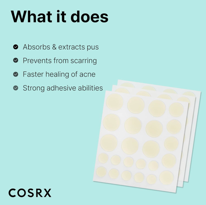 Cosrx acne pimple patches