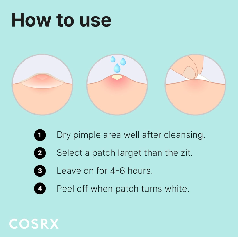 Cosrx acne pimple patches