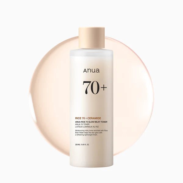 Anua Rice 70+ Ceramide Glow Milky Toner