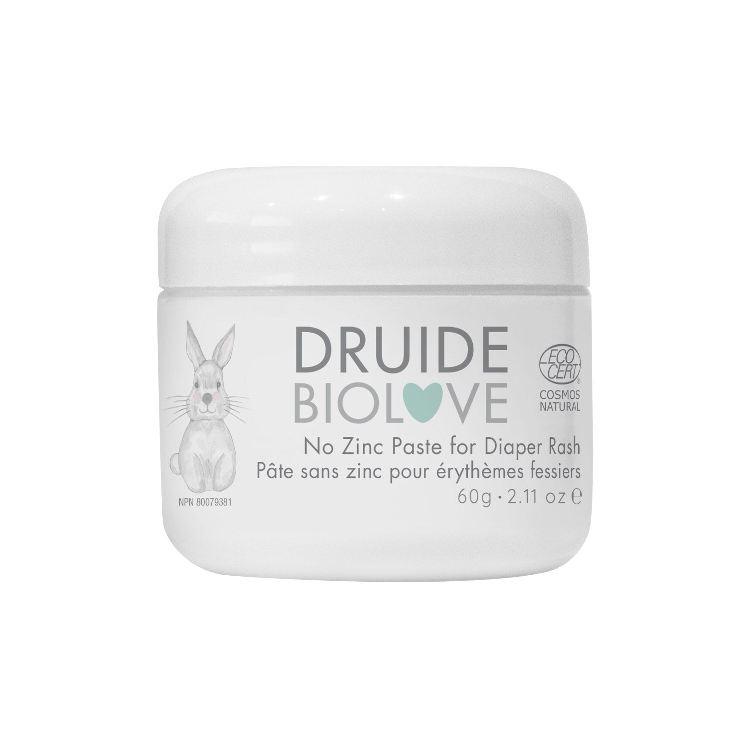 Druide BioLove No Zinc Paste for Diaper Rash