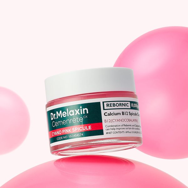Cream texture close-up highlighting Vitamin B12–infused dense pink formula – The Pharmacy Lab.