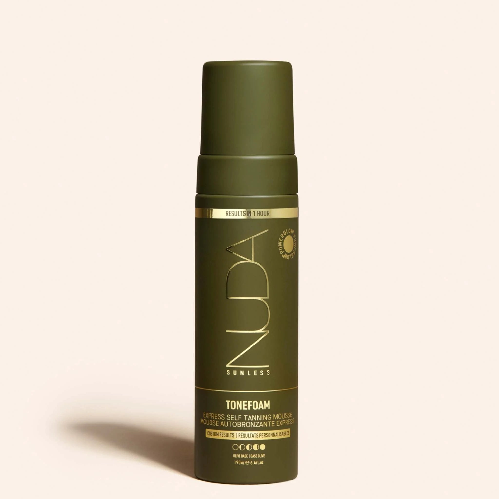 NUDA ToneFoam Olive Express Self Tanning Mousse