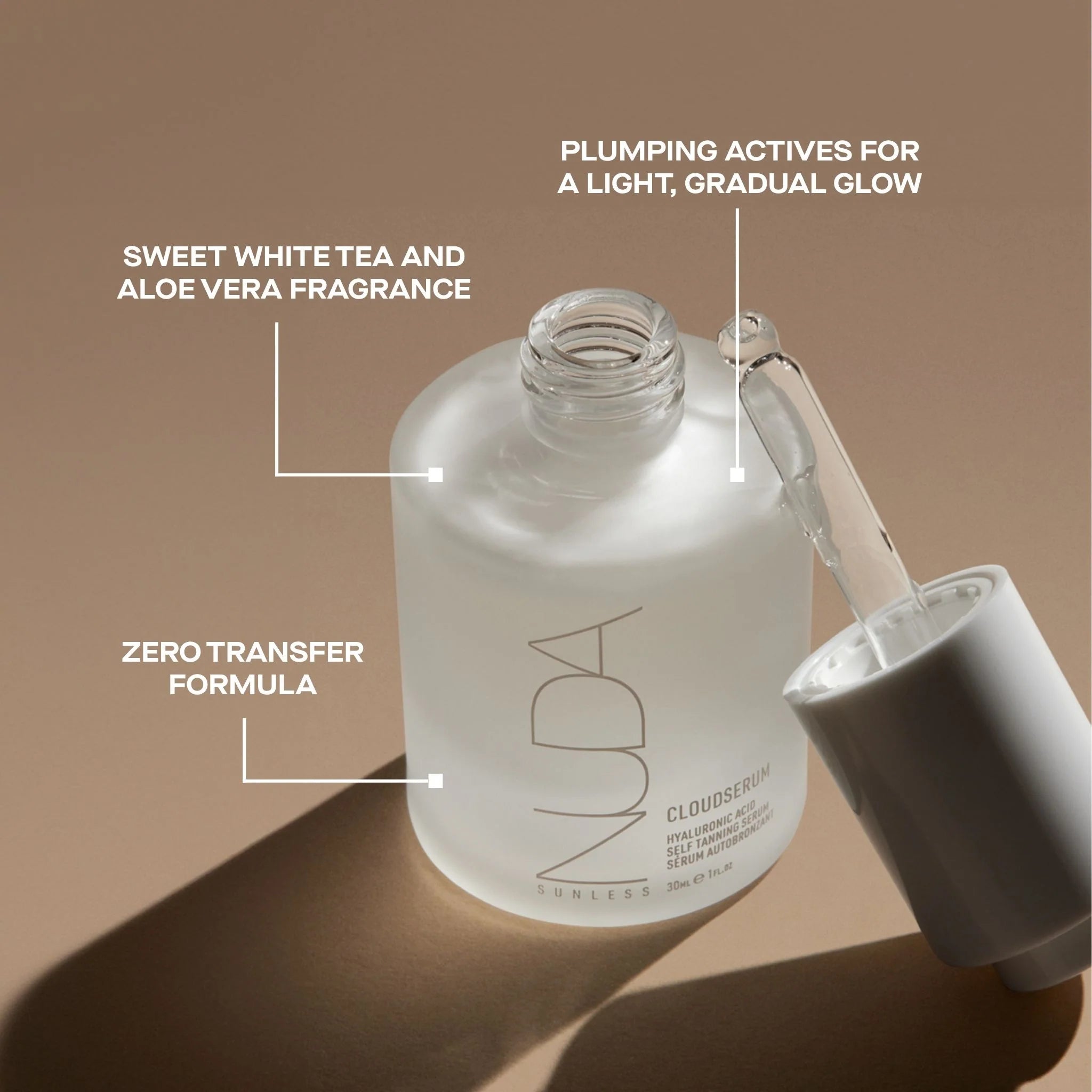 NUDA CloudSerum Plumping Self Tanning Serum