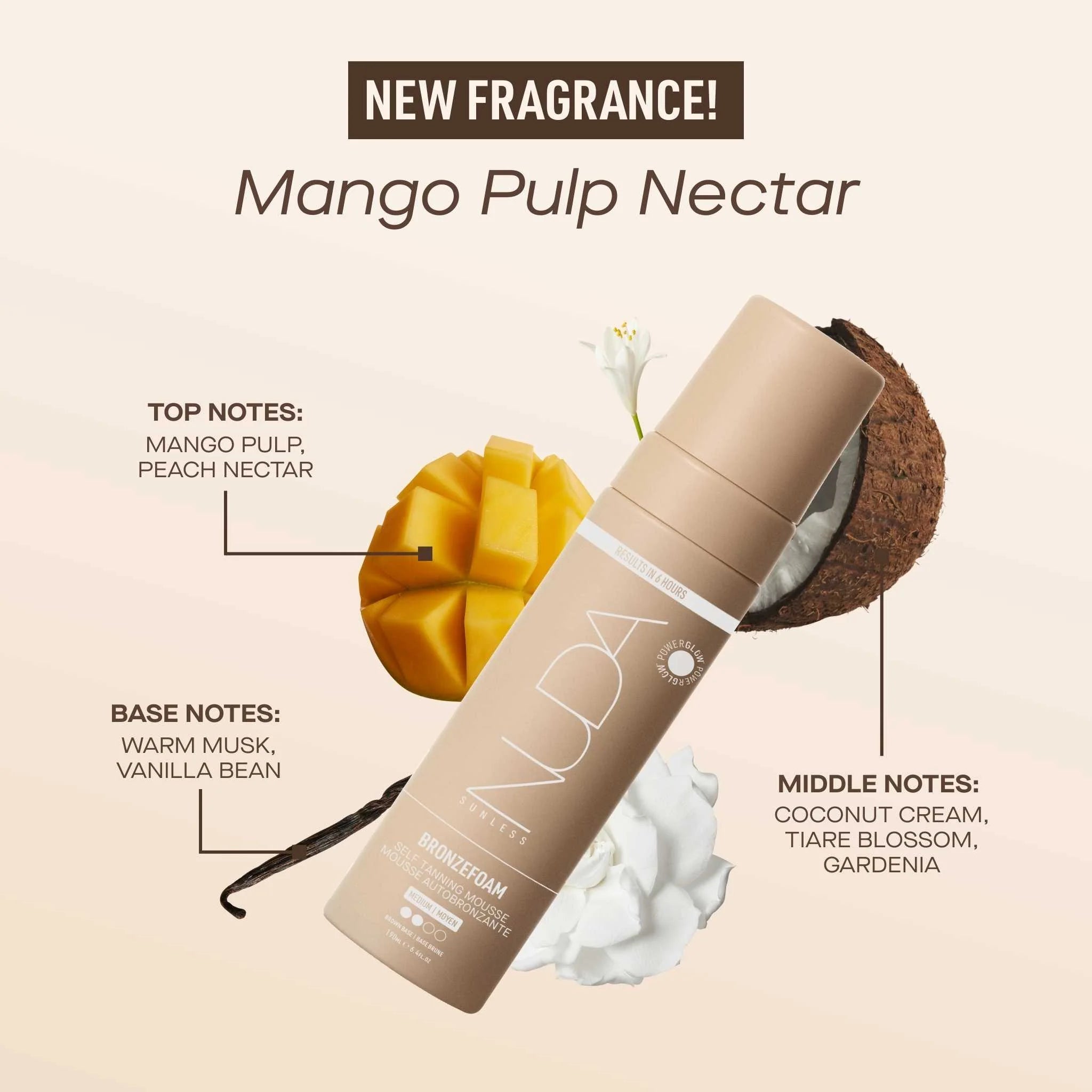 NUDA Bronzefoam Self Tanning Mousse