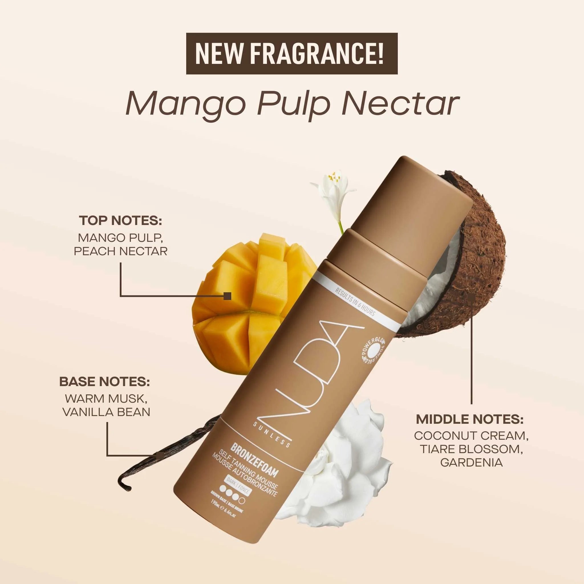 NUDA Bronzefoam Self Tanning Mousse