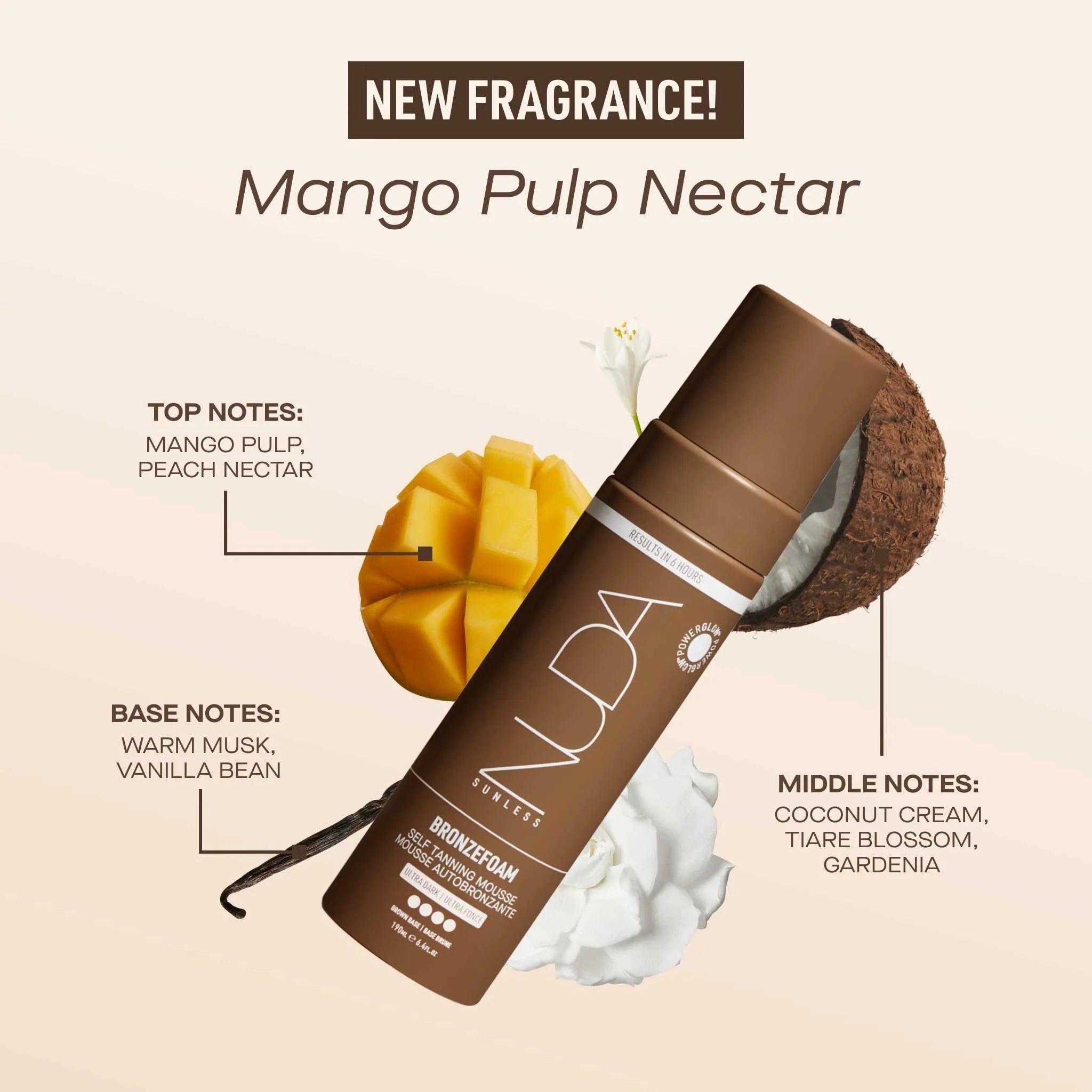 NUDA Bronzefoam Self Tanning Mousse