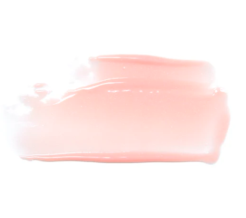 High-shine neutral pink swatch of 100% Pure Fruit Pigmented Lip Gloss