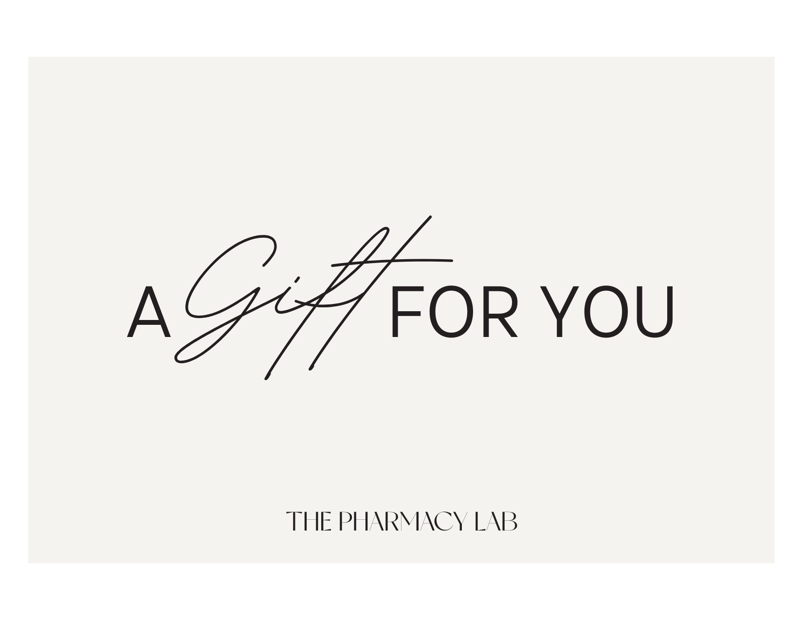 The Pharmacy Lab Gift Card
