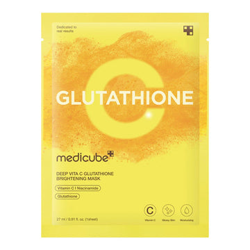 Medicube Deep Vita C Glutathione Brightening Mask 27ml