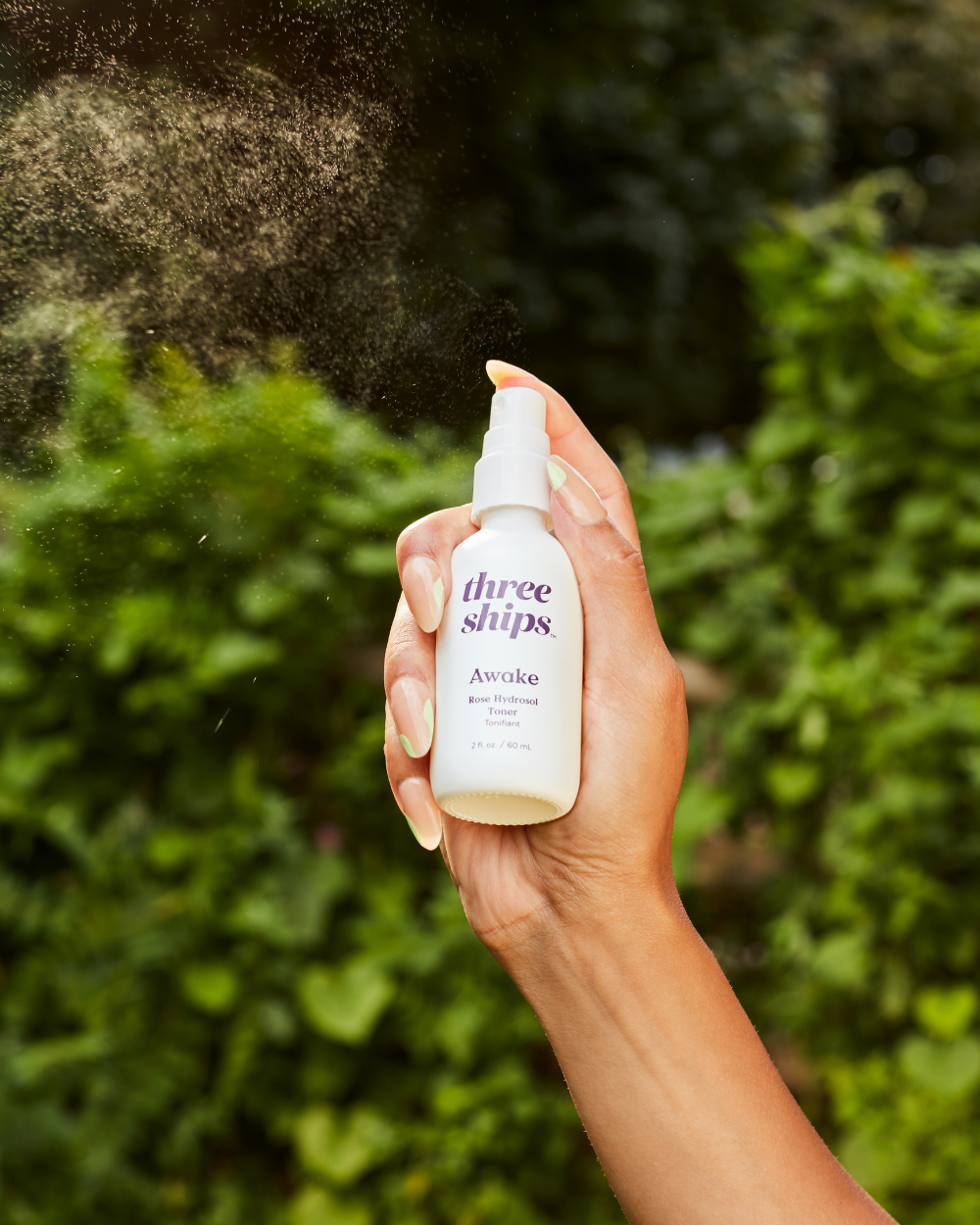Three Ships Awake Rose Hydrosol Toner