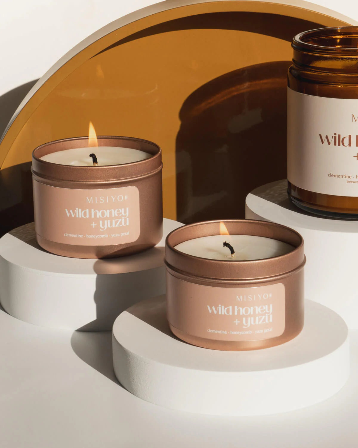 Misiyo Wild Honey + Yuzu Candle