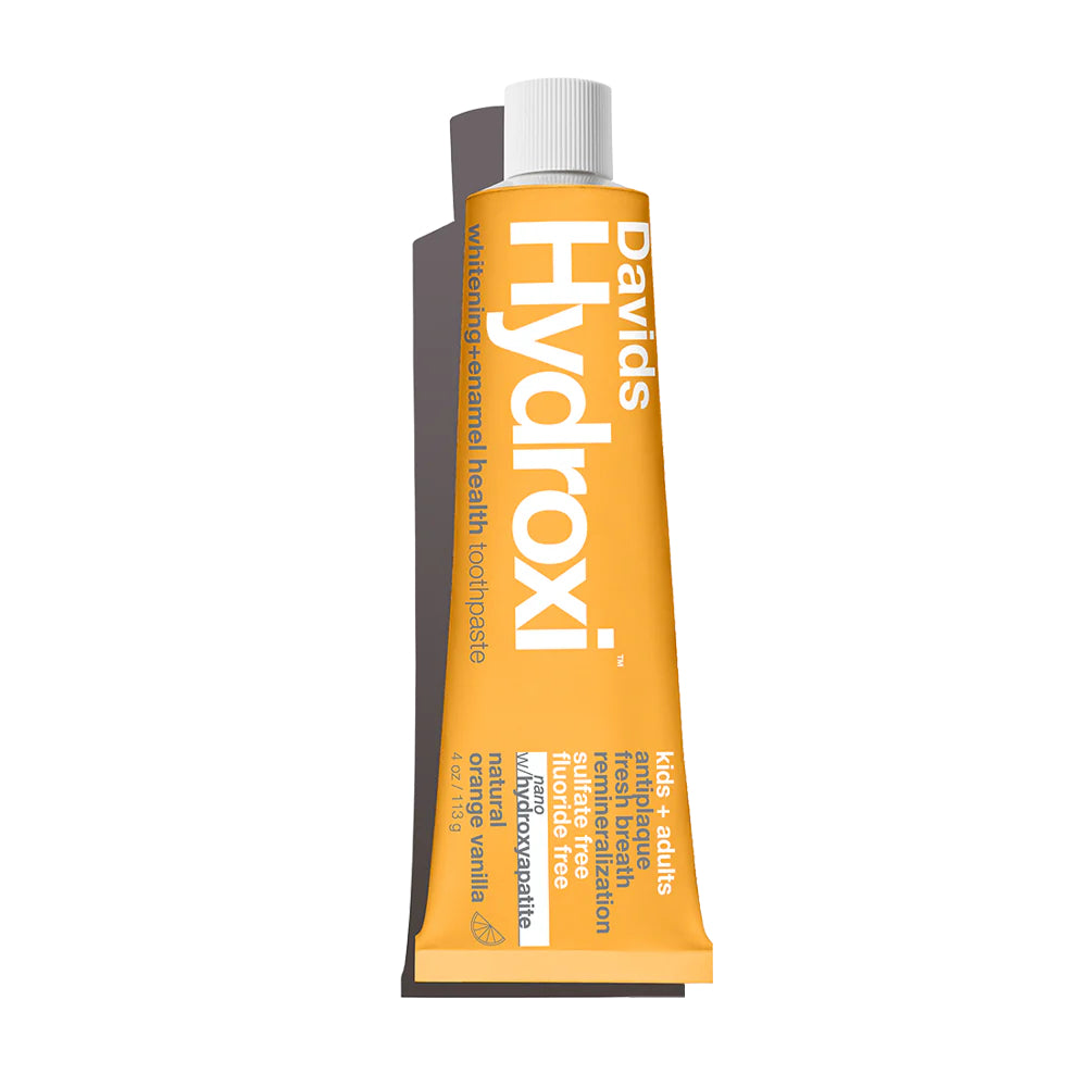 Davids Hydroxi Nano Hydroxyapatite Premium Toothpaste Orange Vanilla