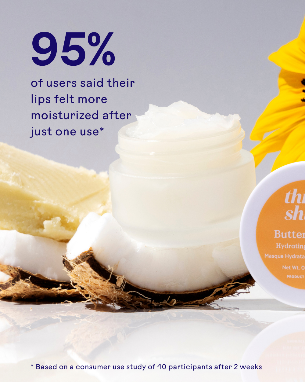 Three Ships Buttercream Hydrating Lip Mask
