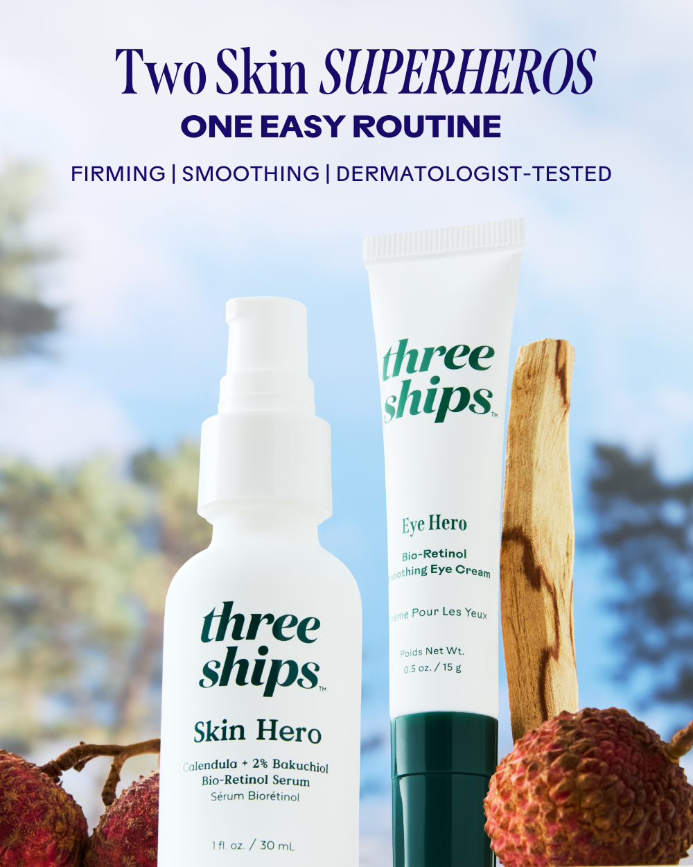 Three Ships Eye Hero Bio-Retinol Smoothing Eye Cream