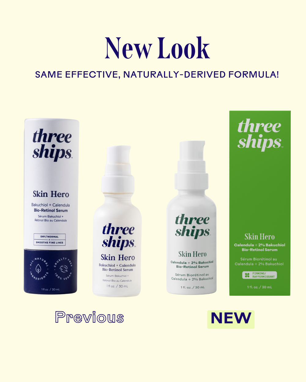 Three Ships Skin Hero Bio-Retinol Serum