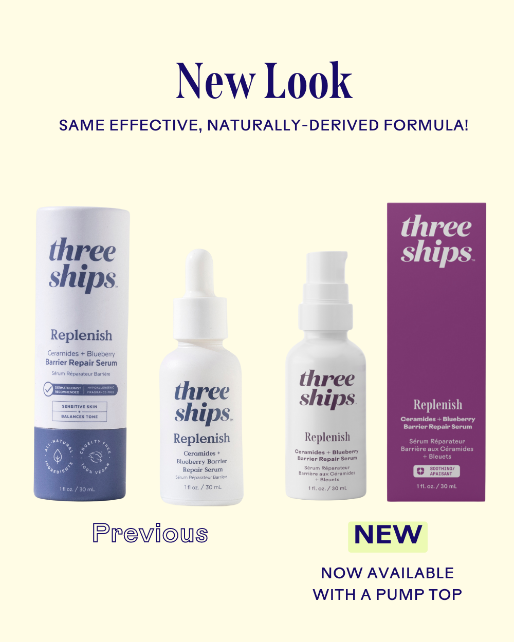 Three Ships Replenish Barrier Repair Serum
