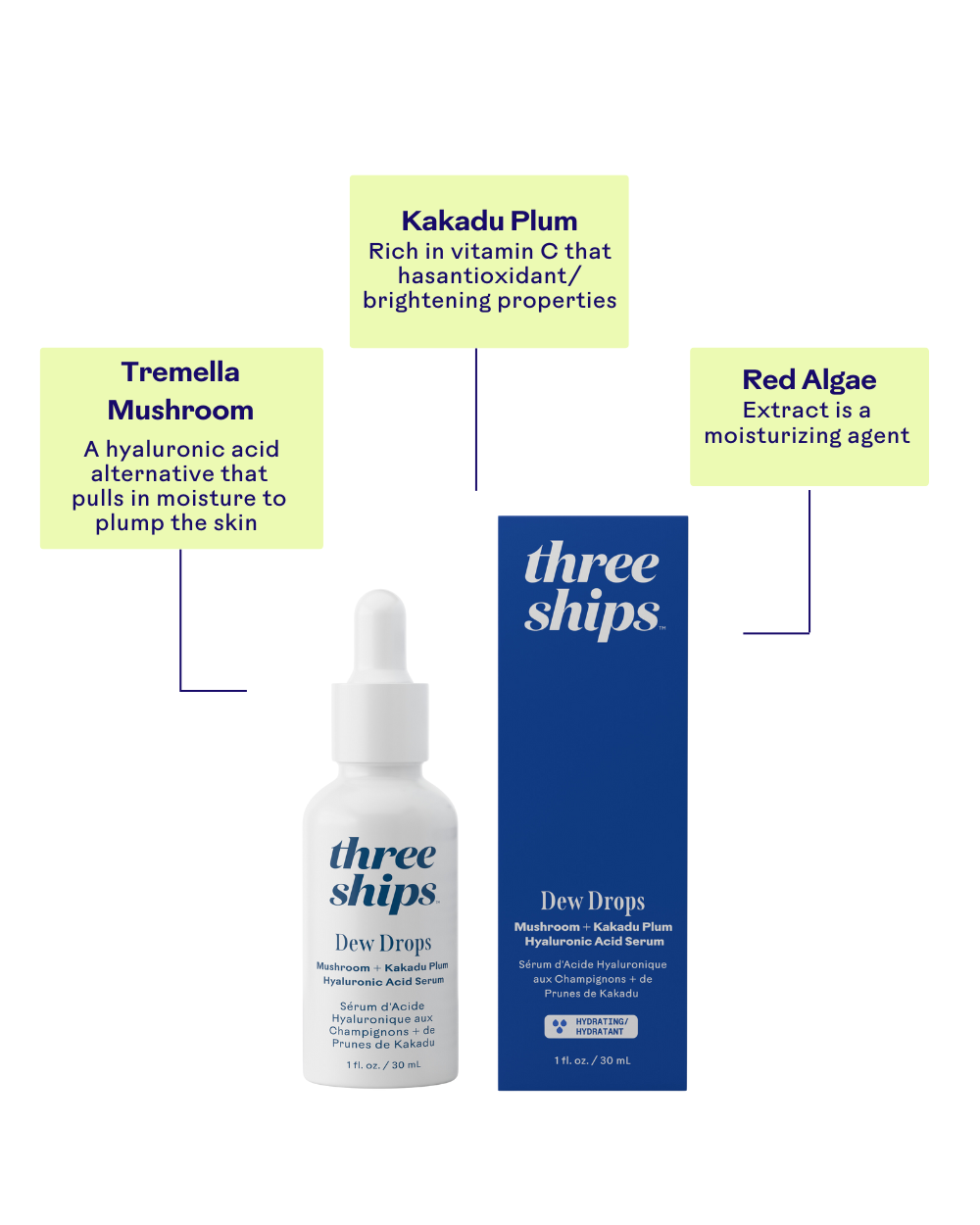 Three Ships Dew Drops Serum