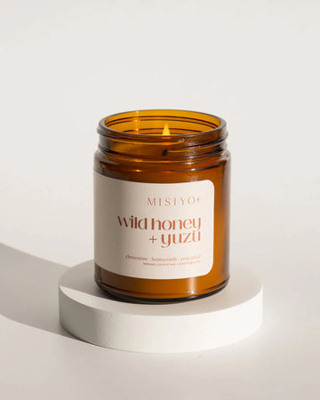 Misiyo Wild Honey + Yuzu Candle