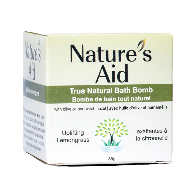 Nature's Aid Uplifting Lemongrass Bath Bomb