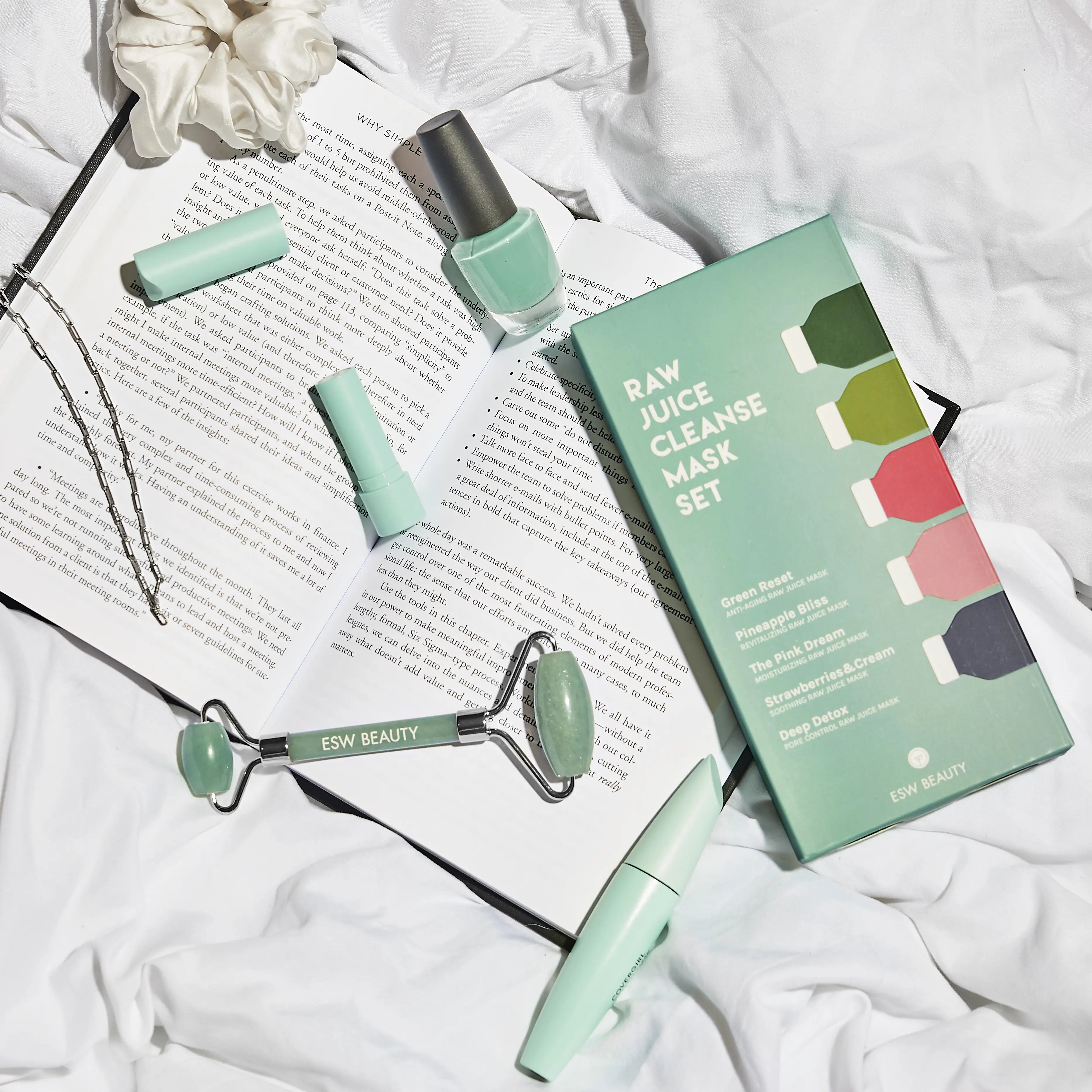 ESW Beauty Raw Juice Cleanse Mask Set