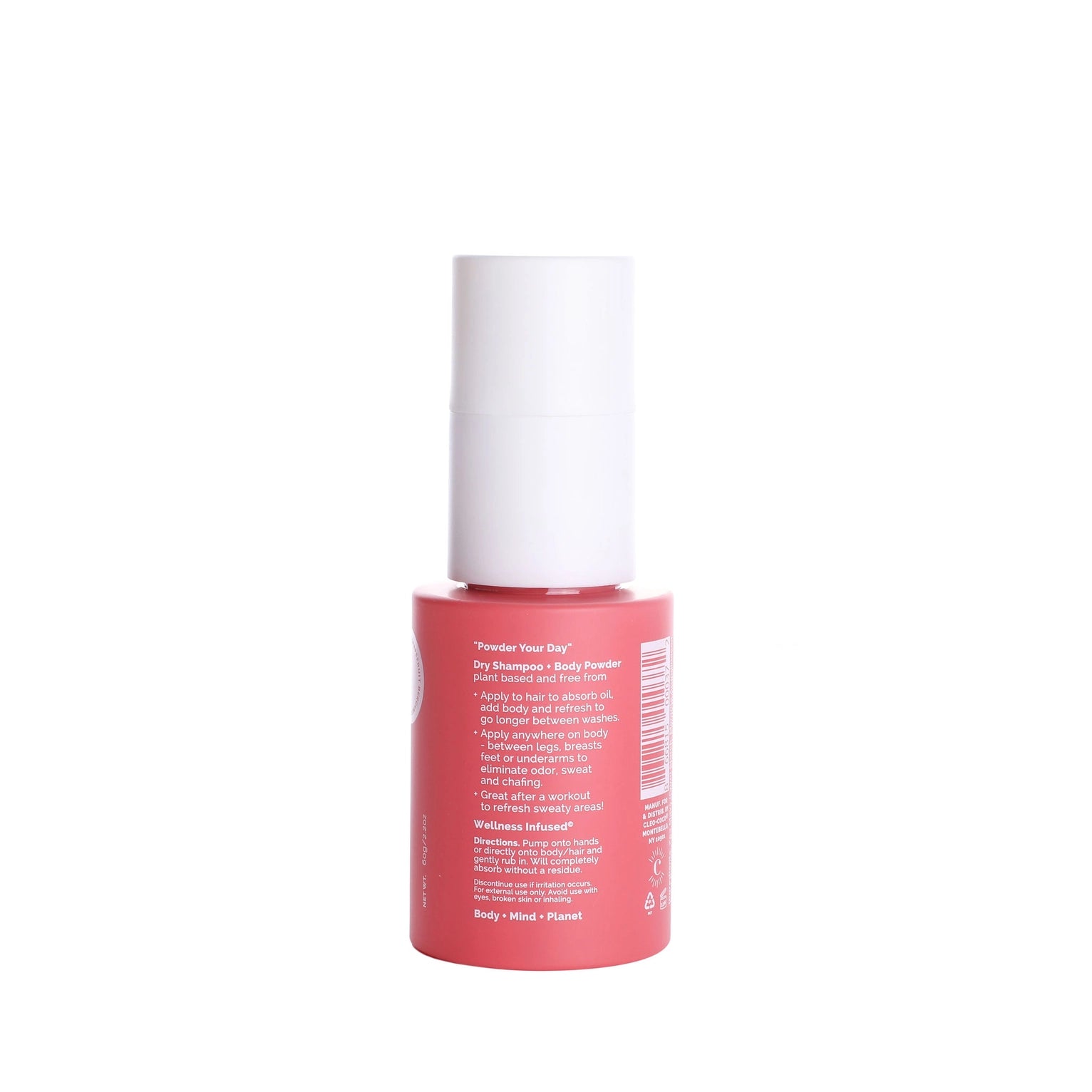 Cleo+Coco Plant Based Powder For Hair + Body, Great Expectations