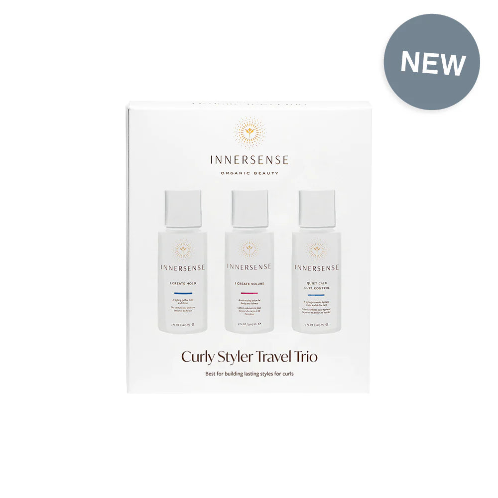 Innersense Curly Styler Travel Trio (I Create Hold, I Create Volume, Quiet Calm)