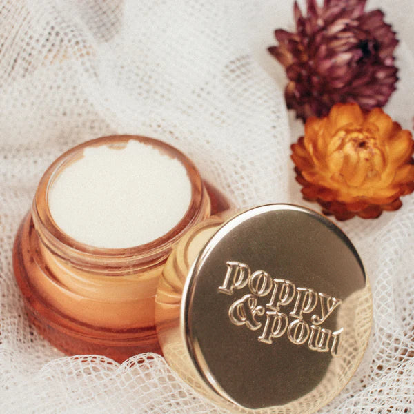 Poppy & Pout Lip Scrub - Pomegranate Peach