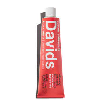 Davids Premium Toothpaste (Strawberry Watermelon / Kids + Adults / 5.25 oz)